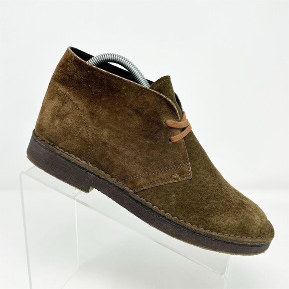 MG Italian Made Lace Up Chukka Boots Size 39 Brown Suede Lace Up Casual main image 12